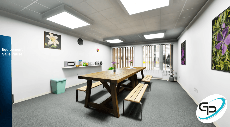 Archi Viz Configurateur 3D et visite virtuelle pour l'agencement d'une école supérieure